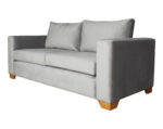 Sofa Thomas Felpa Art Gris Pata Miel Angulo 200 Cms Iso Sofa Thomas Felpa Art Gris Pata Miel Angulo 200 Cms Iso