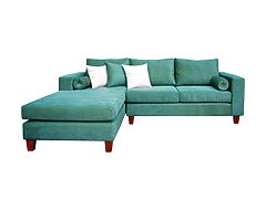 seccional izquierdo doble velvet verde pata madera color nogal post photoroom img