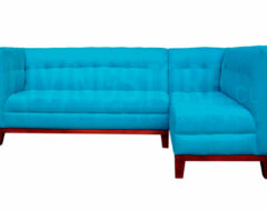 Sofá Modular especial tiradores con zócalo madera