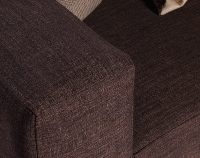 Brazos con lineas rectas sillon sofa seccional modelo monaco