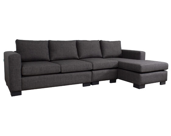 sofá seccional mónaco derecho bariloche + butaca