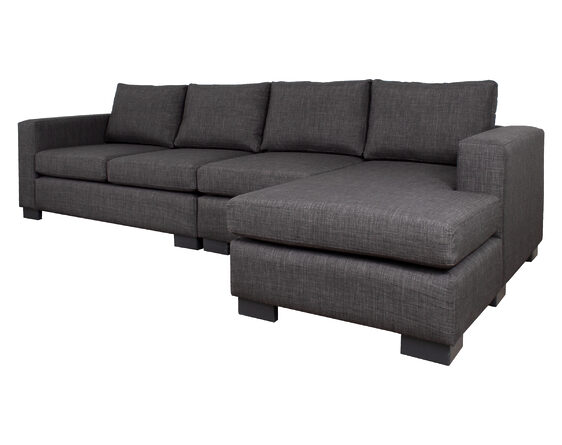 sofá seccional mónaco derecho bariloche + butaca