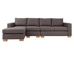 sofá seccional mónaco izquierdo bariloche + butaca