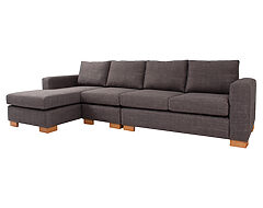 sofá seccional mónaco izquierdo bariloche + butaca