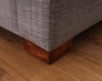sofa thomas 3d bariloche castaño detalle pata