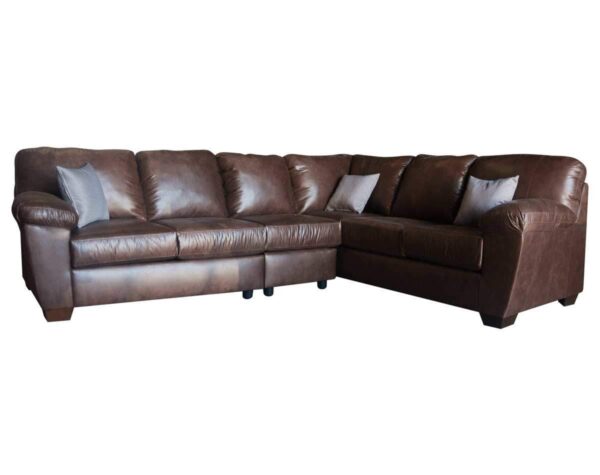 Retapizado de sofá en cuero envejecido