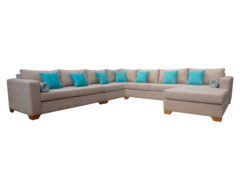 Nuevo Centro de descanso, Sofá modular con chaise longue