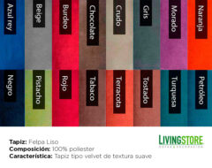tapiz Felpa Liso