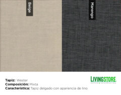 tapiz wester color beige y marengo