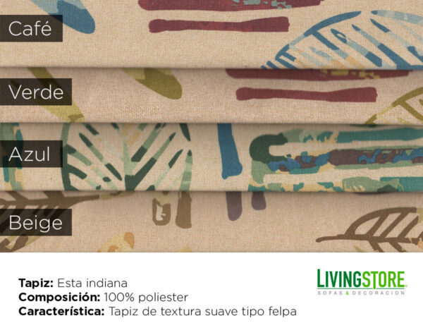 tapiz con diseño para sofa