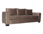 sofa 3 cuerpos monaco felpa art vison iso