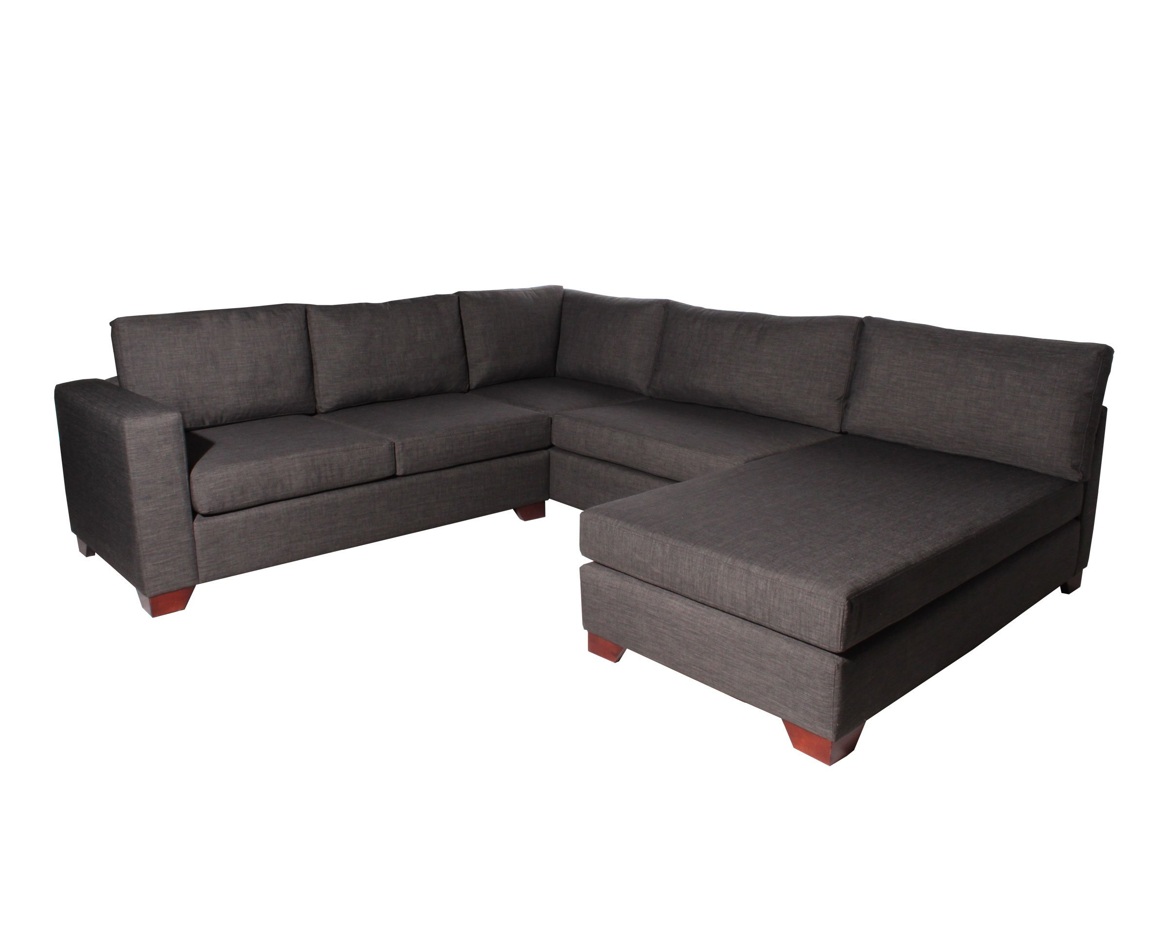 Sofa Modular Con Forma De U Bariloche Marengo