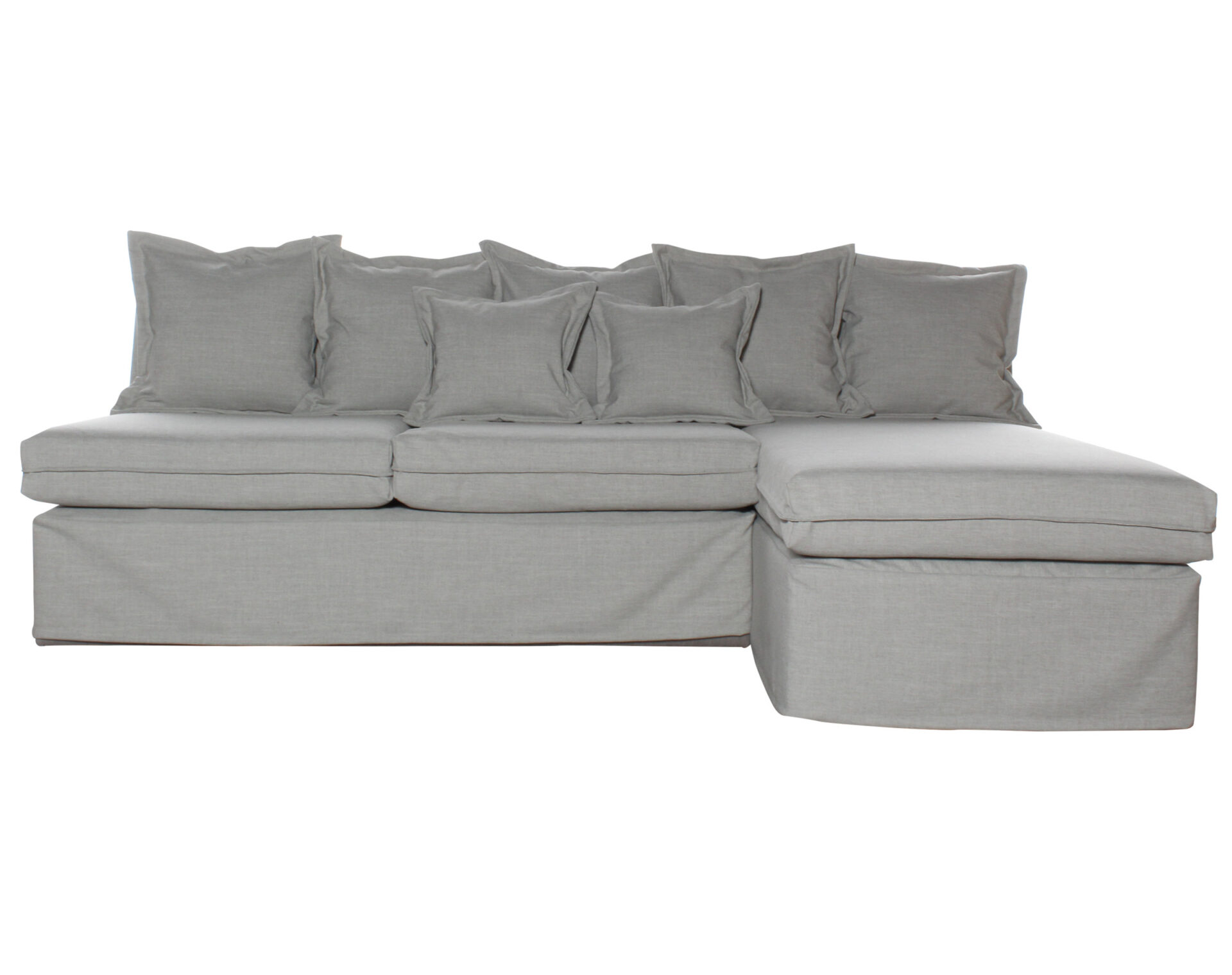 Seccional Con Funda Sin Brazos Iso