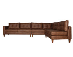 Sofa Modular Cuero Bonded Iso