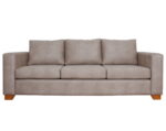 sofa monaco 3 cuerpos bonded 30 beige frente