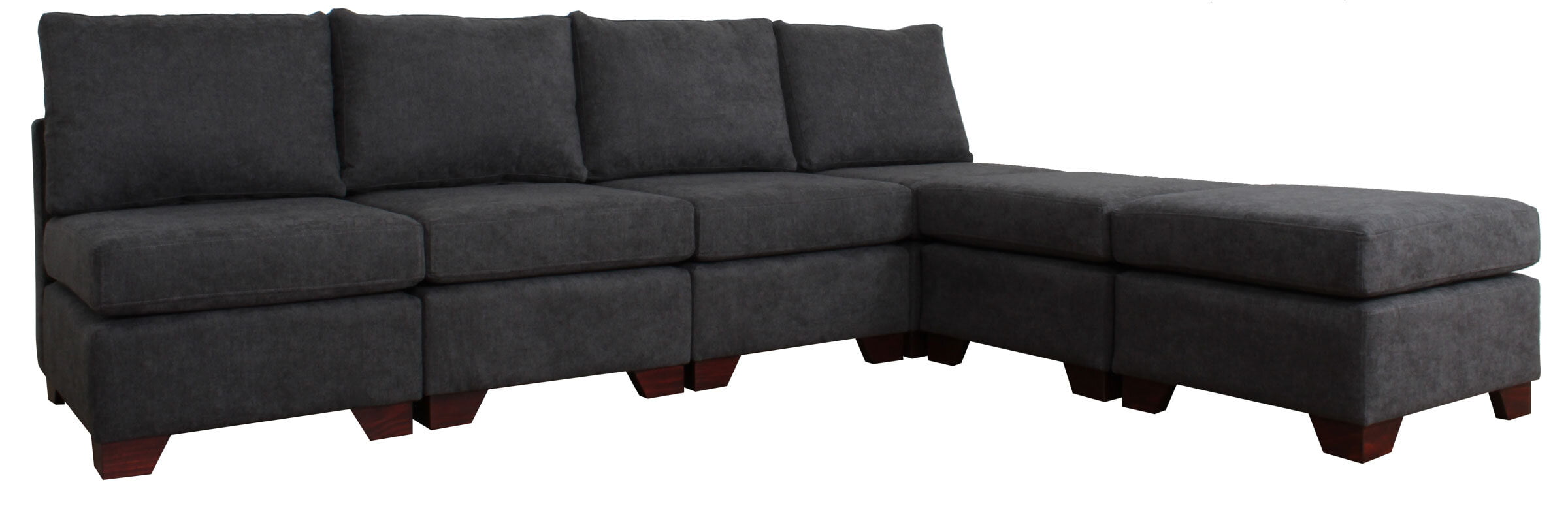 Sofa Modulado Mecha Gris 2