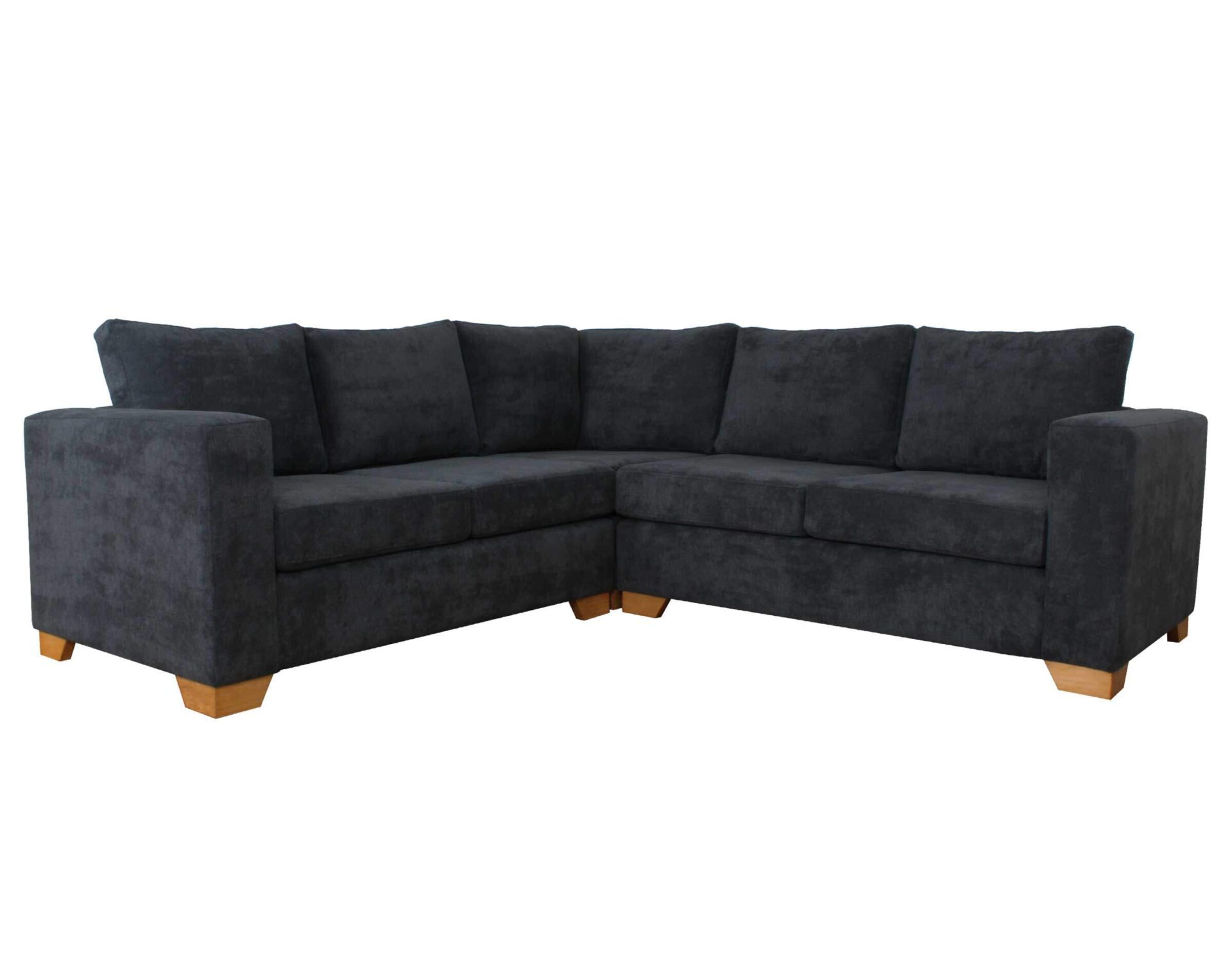 sofa modular esquinero finesse gris azul