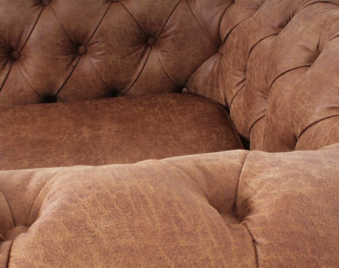 sofa chester capitone bonded 70%