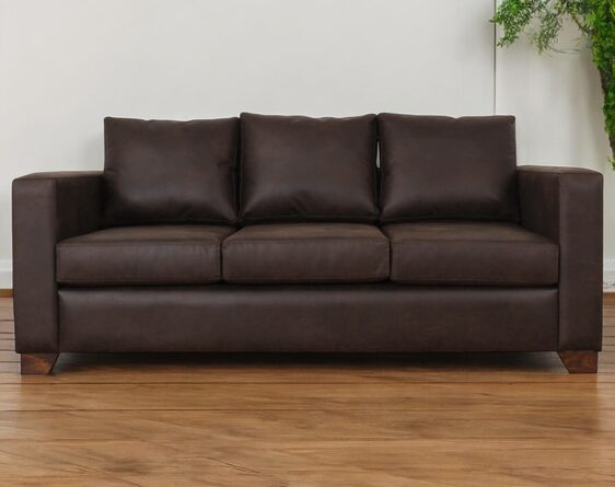 sofá thomas 3d cuero bonded 70%