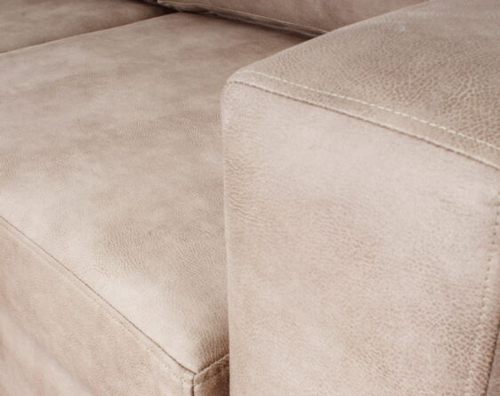 sofa monaco 3 cuerpos bonded beige 30% detalle brazo sofa monaco 3 cuerpos bonded beige 30% detalle brazo
