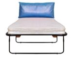 sillon cama 1 plaza pu pubba blue frente