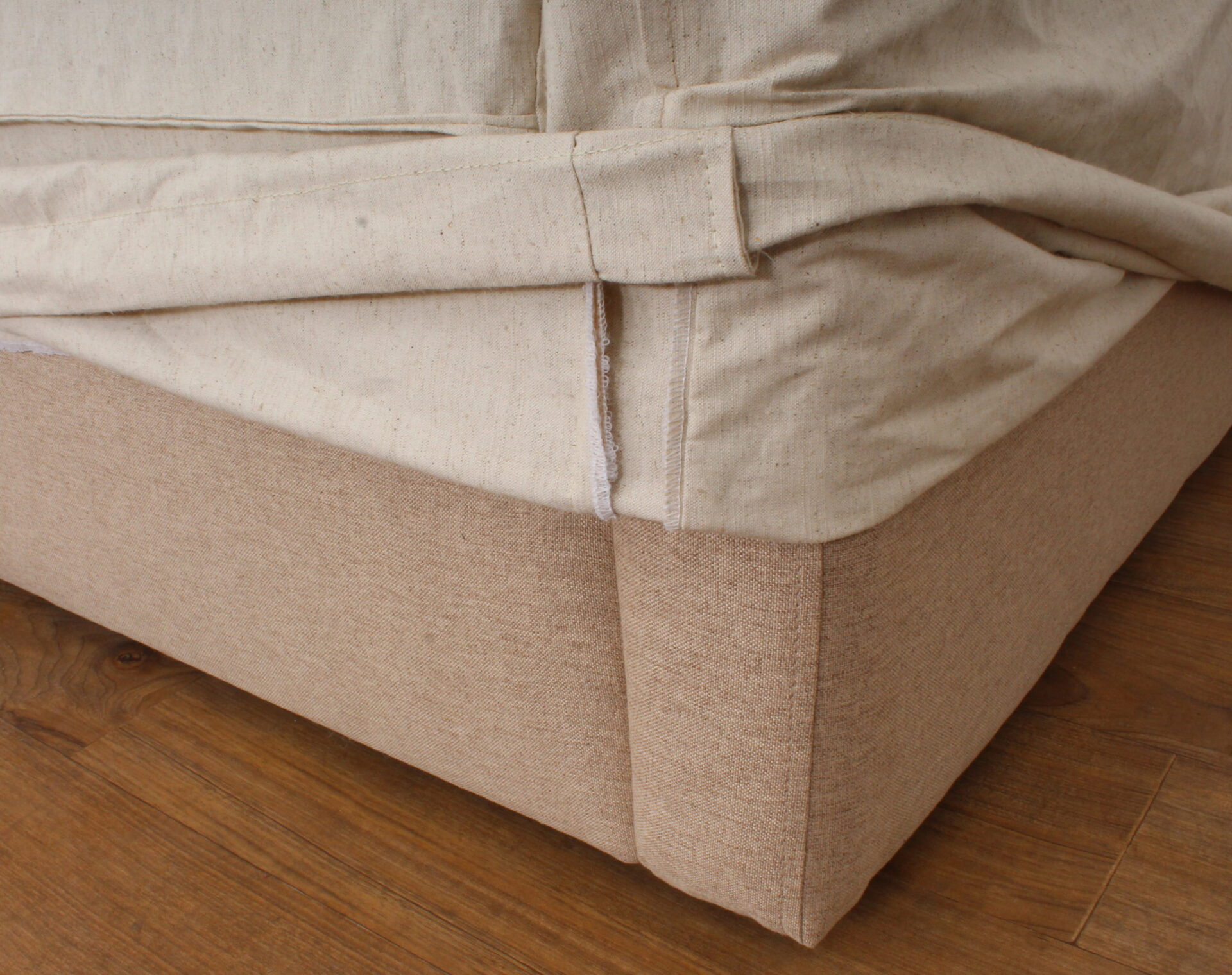 funda para sofa color beige