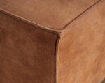 detalle pespunte pouf cuadrado bonded 30%