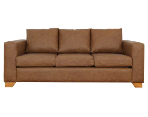sofa thomas 3d cuero sintetico terra pro miel