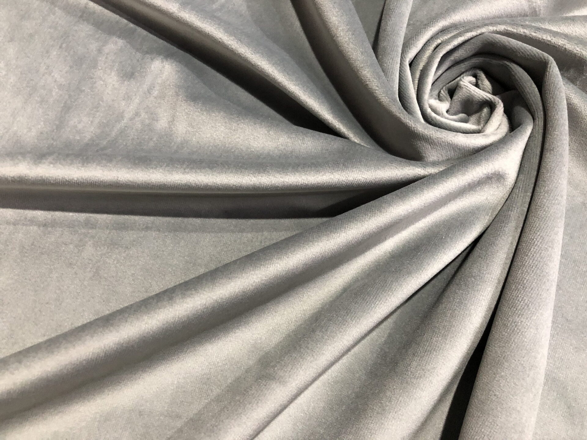 lux velvet fabric super soft strong velour material home decor curtains upholstery dressmaking 59 150 cm wide silver grey 606f1439 scaled