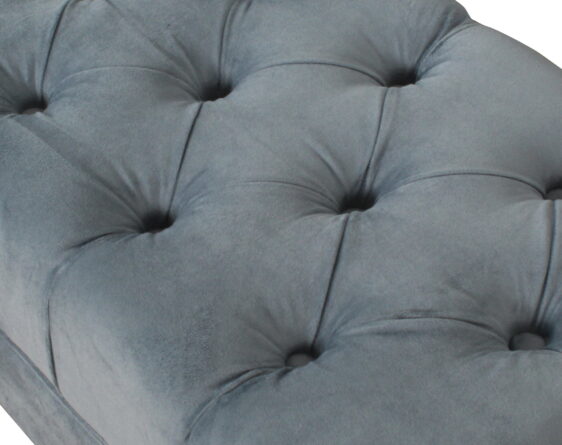 banqueta capitone felpa soft velvet capitone