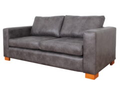 sofa thomas 2d tela envejecida negro iso