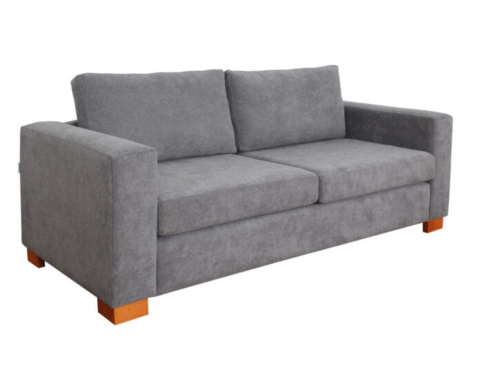 sofa thomas 2d finesse gris medio iso