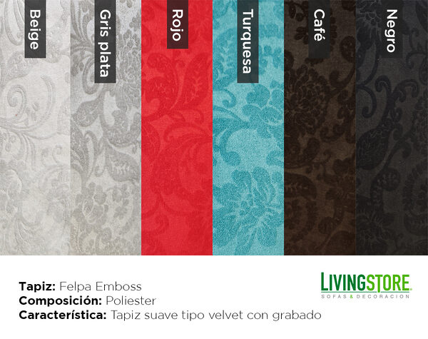 catalogo felpa emboss 2024