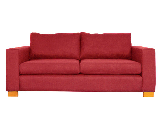 sofa thomas 2d delta vela rojo