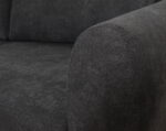 sofa amanda finesse gris azul brazo
