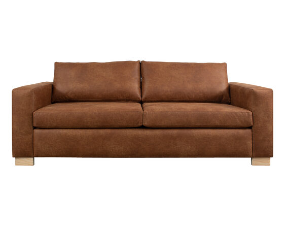 sofá cama queen size urban cuero bonded 70%