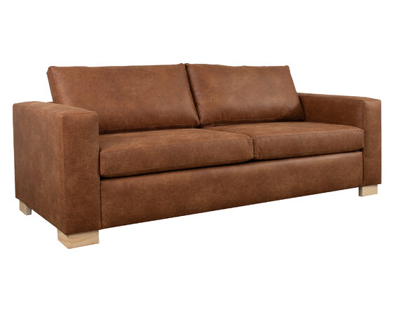 sofá cama queen size urban cuero bonded 70%