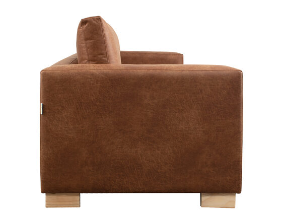 sofá cama queen size urban cuero bonded 70%