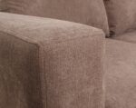 sofa monaco 2 cuerpos finesse moka brazo