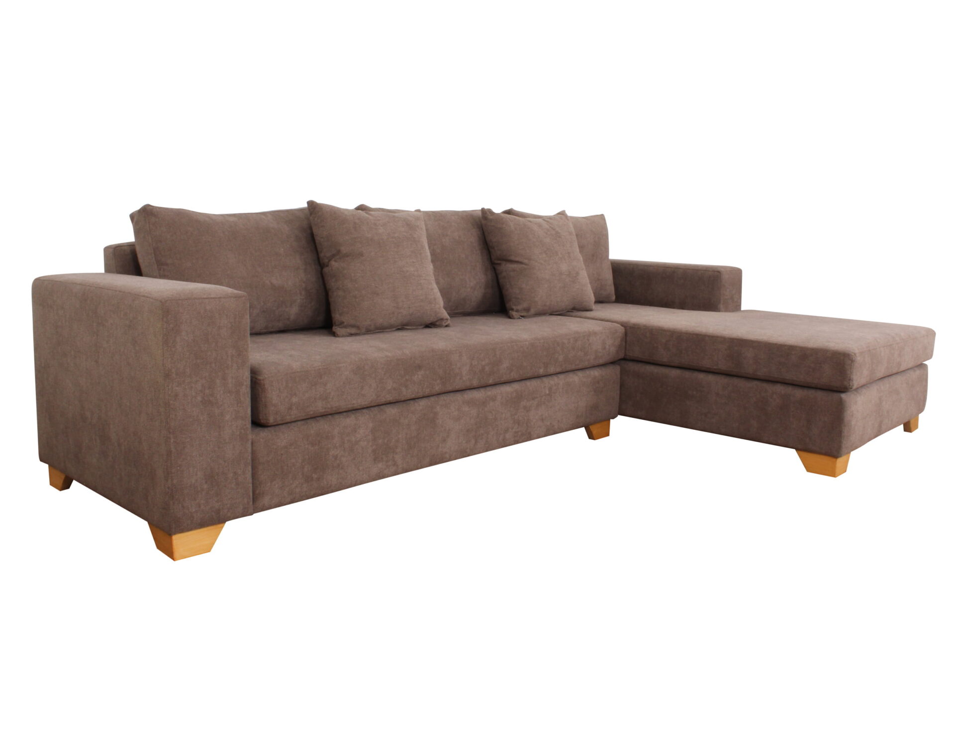 sofa seccional derecho finesse moka iso