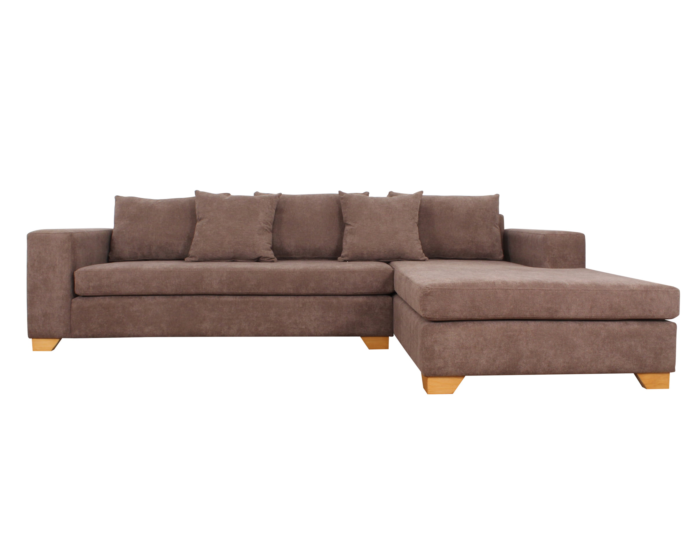 sofa seccional derecho finesse moka