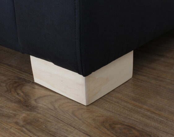 sofa thomas 2d cuero bonded 70 negro pata sofa thomas 2d cuero bonded 70 negro pata