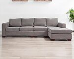 sofá seccional mónaco derecho + butaca finesse