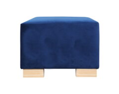 pouf cuadrado velluti azul frente copia