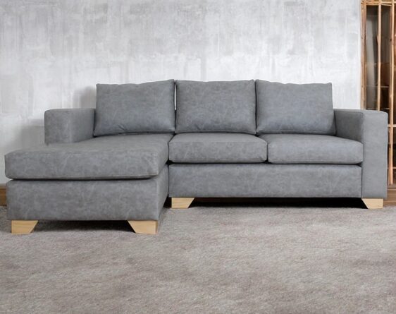 sofá seccional mónaco chaise longue izquierdo cuero sintético terra pro sofá seccional mónaco chaise longue izquierdo cuero sintético terra pro