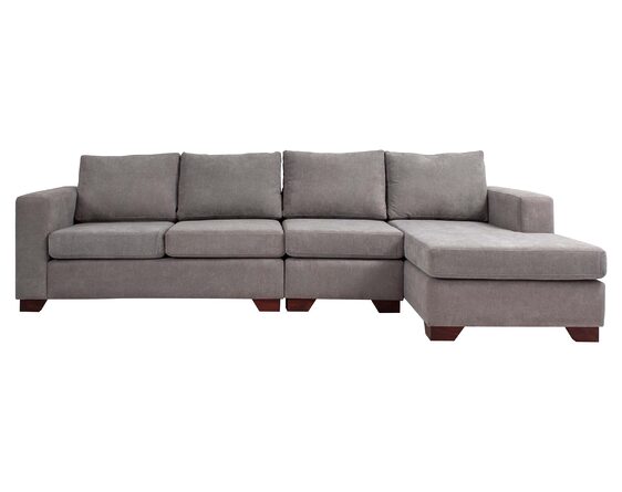 sofá seccional mónaco derecho + butaca finesse