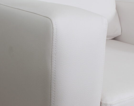 sofa tai 1 cuerpo pu praga blanco detbrazo
