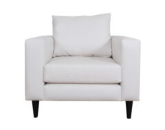 sofa tai 1 cuerpo pu praga blanco frente