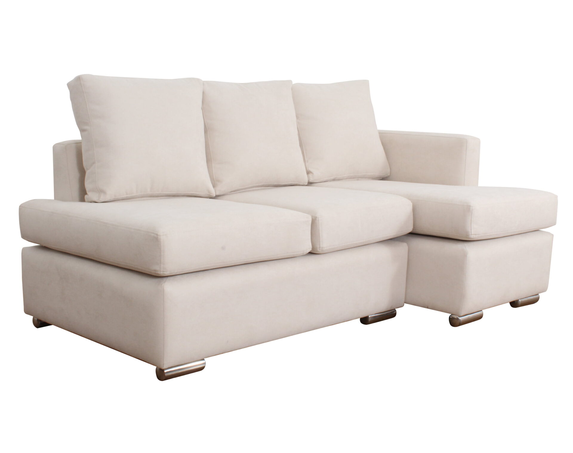 sofa seccional derecho dresde pata tubublar iso