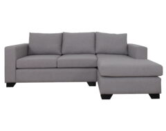seccional monaco derecho chenille soft lt grey frente